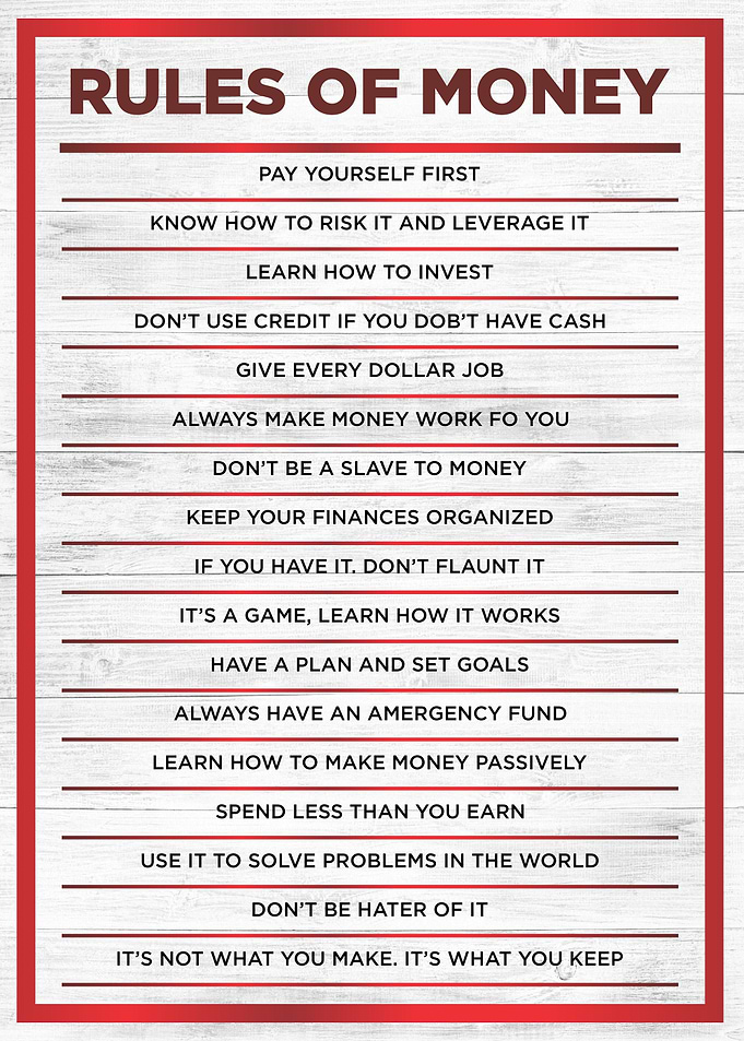rules of money
