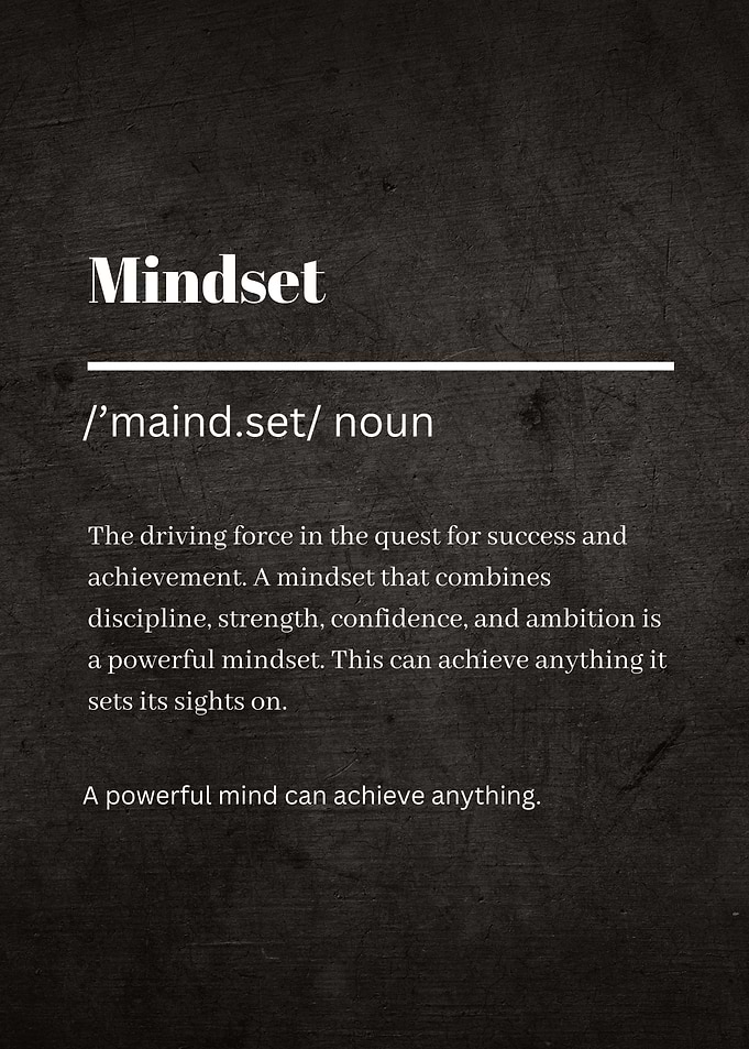 mindset is everything