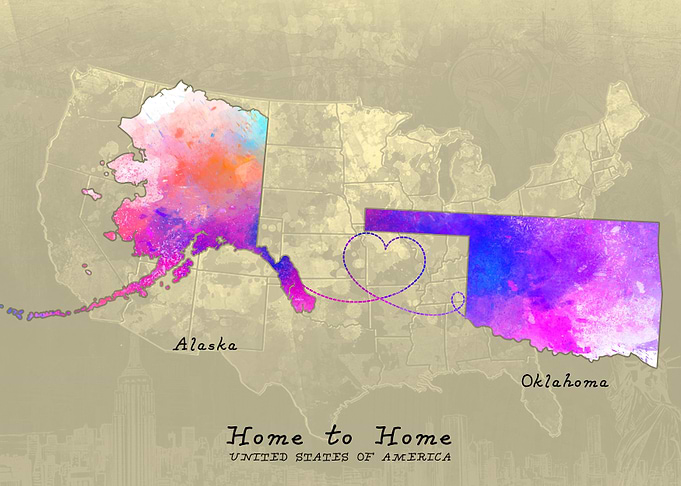 Alaska Oklahoma