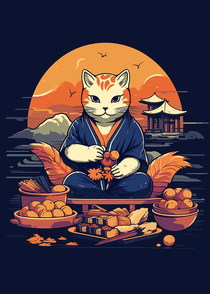 Japanese Cat Chef