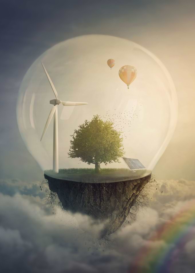 Isolated eco world
