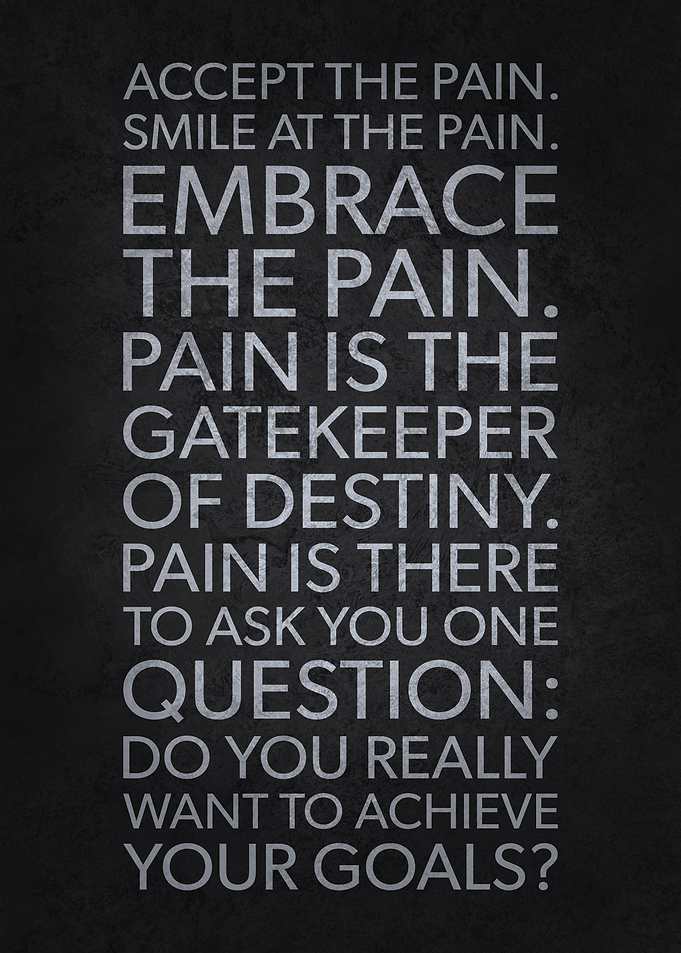 Accept The Pain