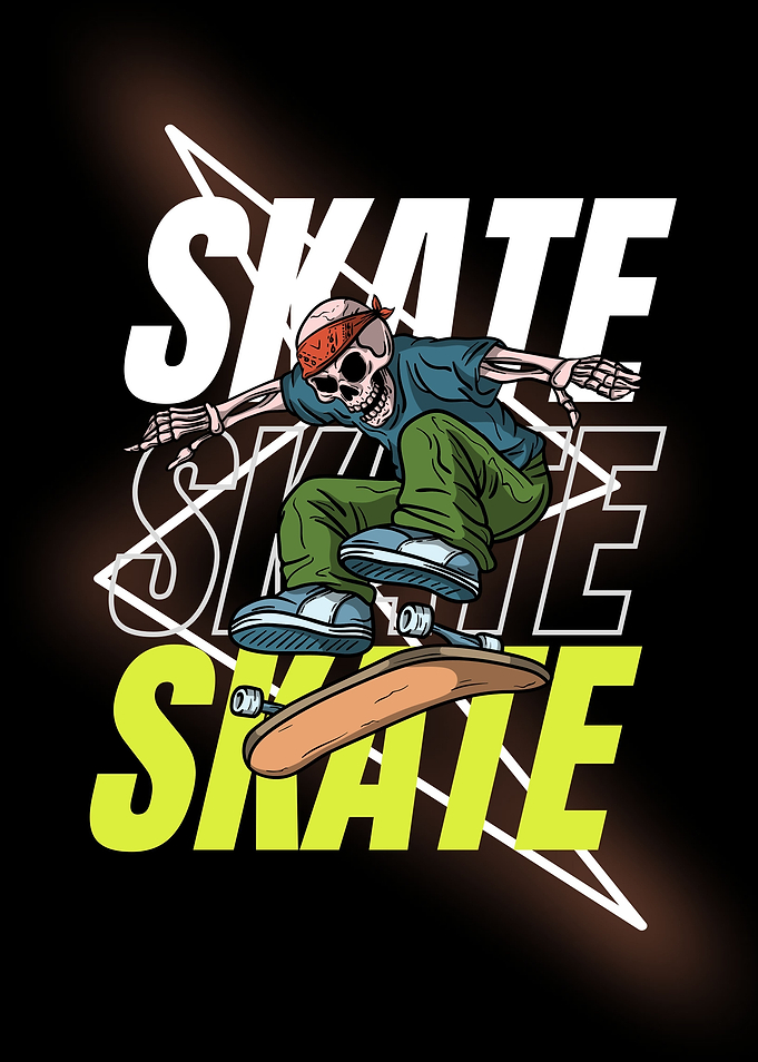 skate die