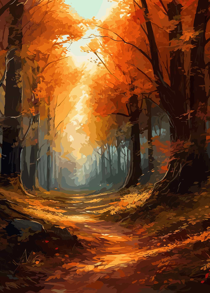 Beautiful Autumn Forest