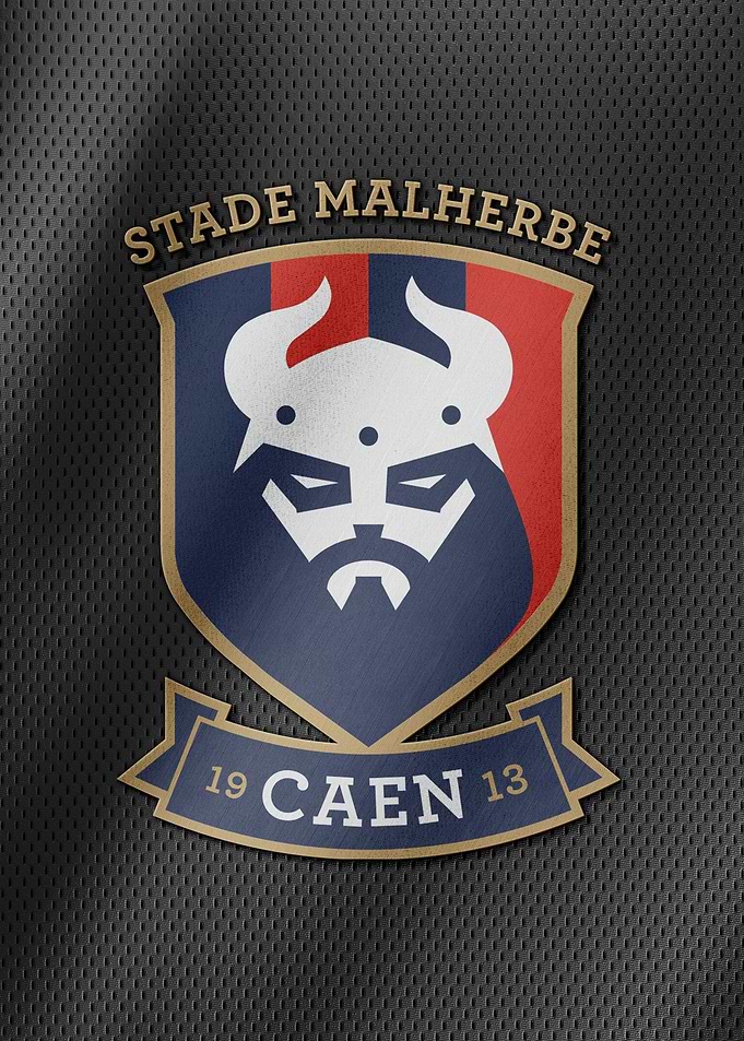 Caen Football Poster