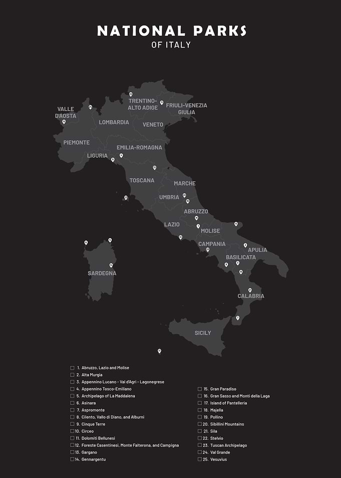 National Parks of Italy