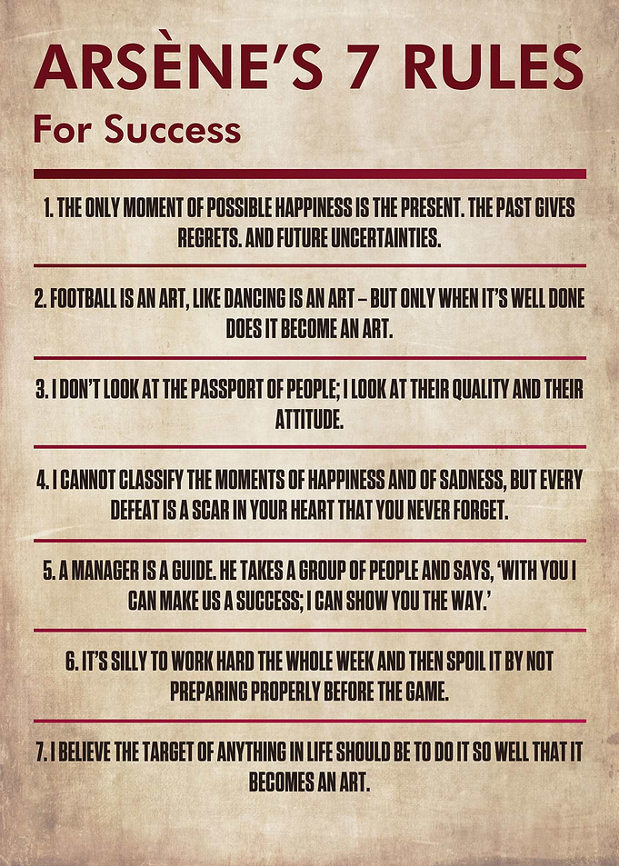 Quotes Arsene Wenger