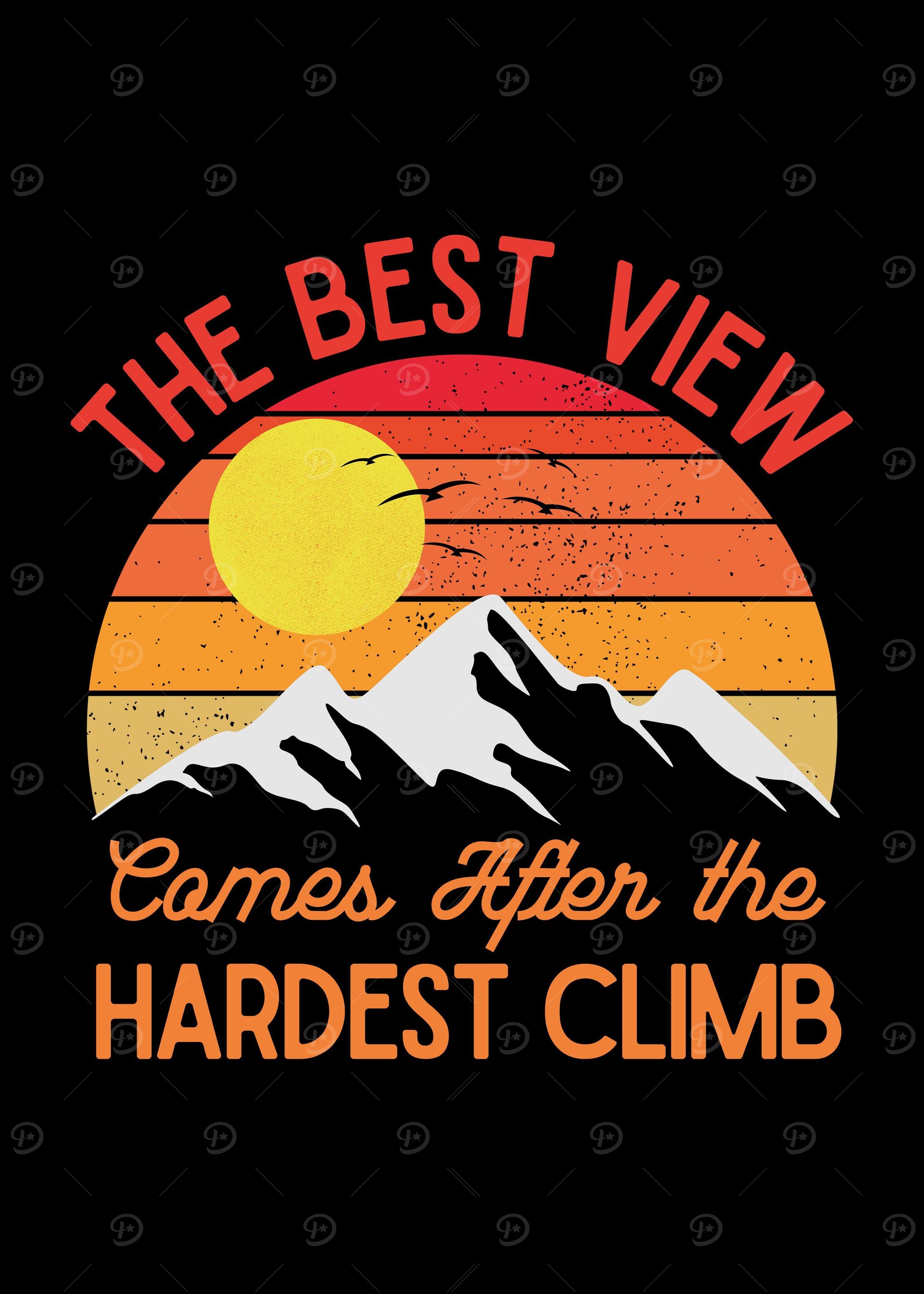 The Best View Comes After