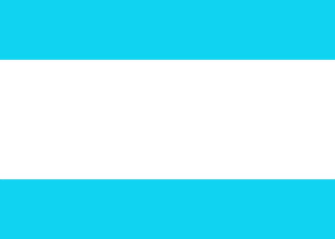 Flag blue white