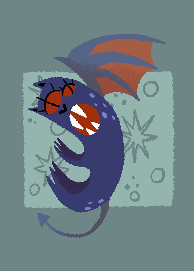 Ahool Cryptid Art