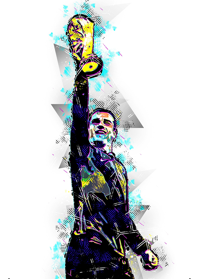 Antoine Griezmann Color