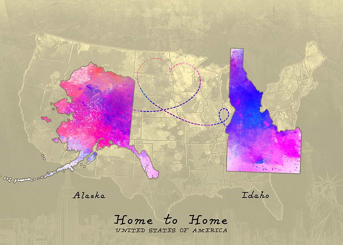 Alaska Idaho
