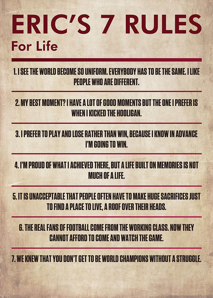 Quotes Eric Cantona