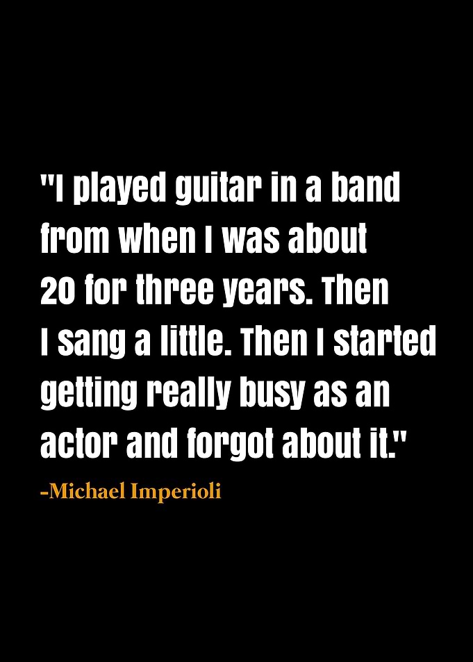 Michael Imperioli quotes