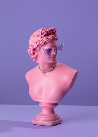 Pink Statue