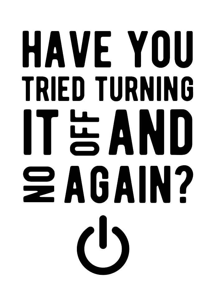 Have You Tried Turning It