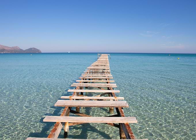 Calm sea