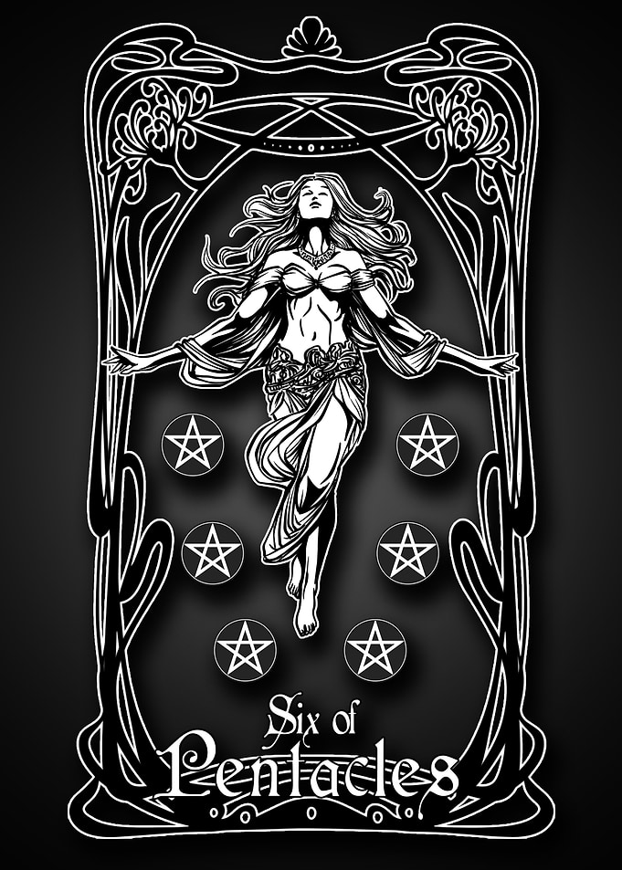 Trot Six of Pentacles