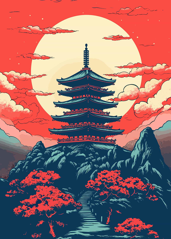 Vintage Japan Landscapes