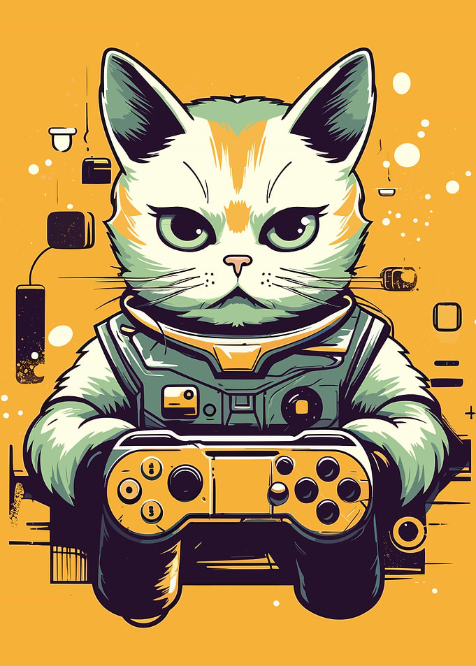 Cat Gamer