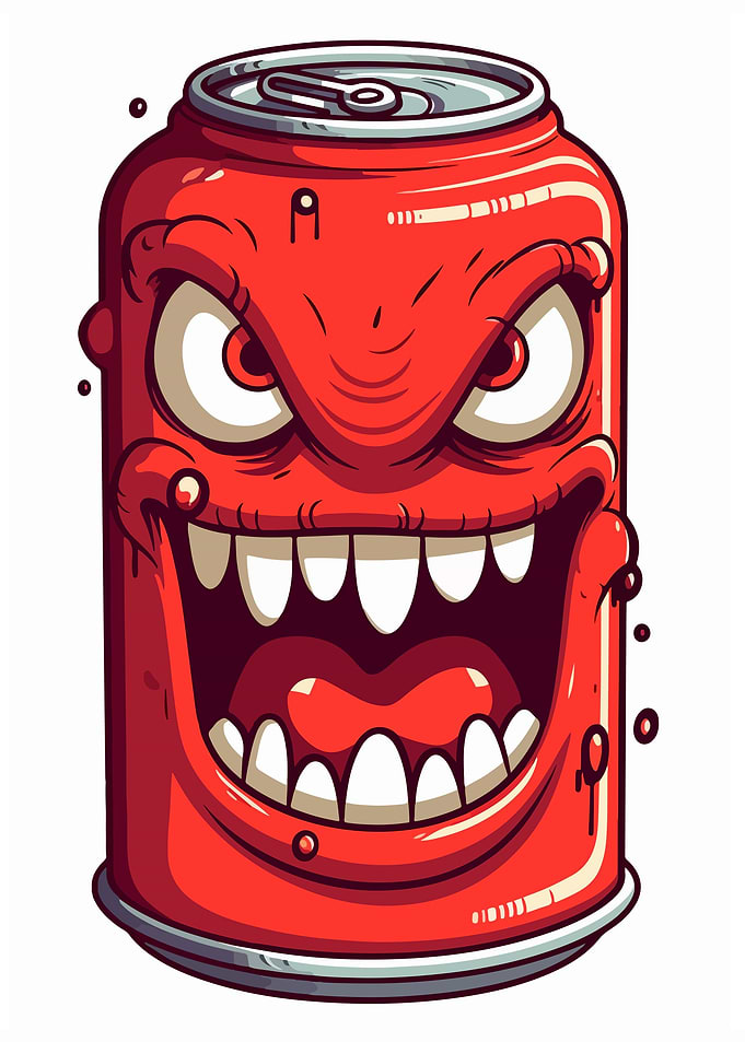 Evil Face Graffiti