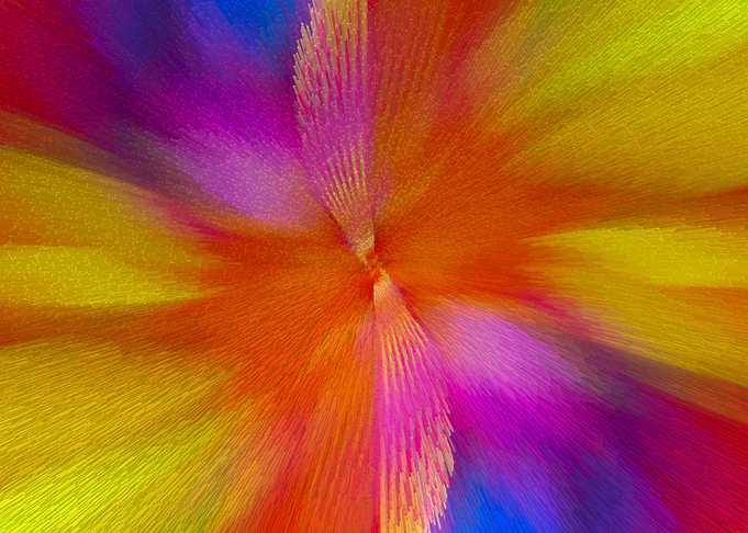 anime fractal background