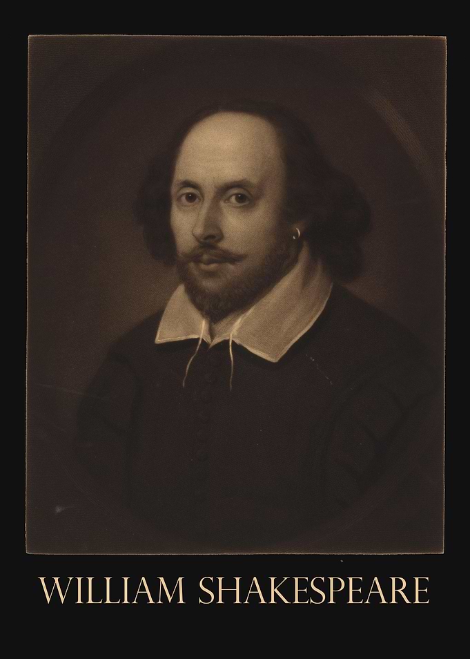 WILLIAM SHAKESPEARE FACE