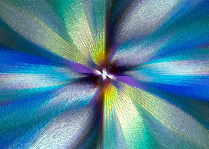 anime fractal background