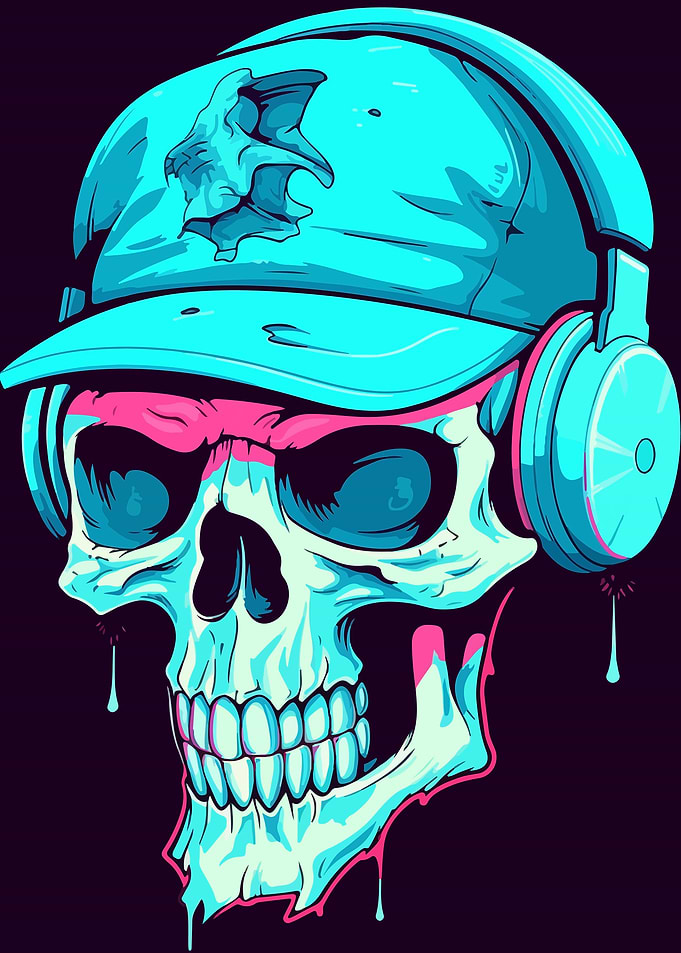 Skull Graffiti
