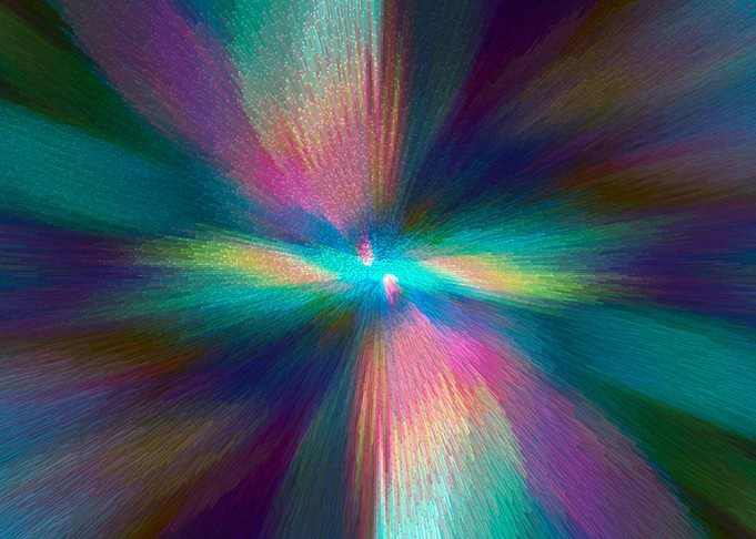 anime fractal background