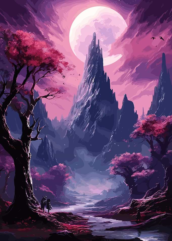 Cherry Blossom Japan Art