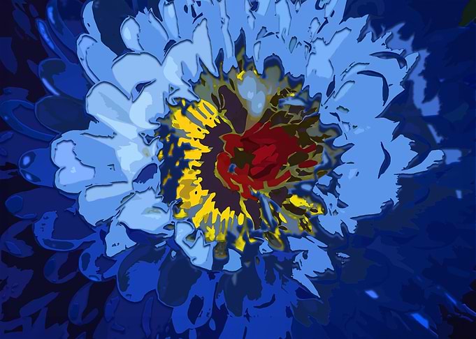 Core of blue feelings