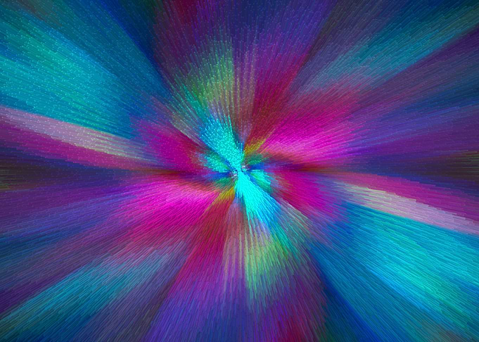 anime fractal background