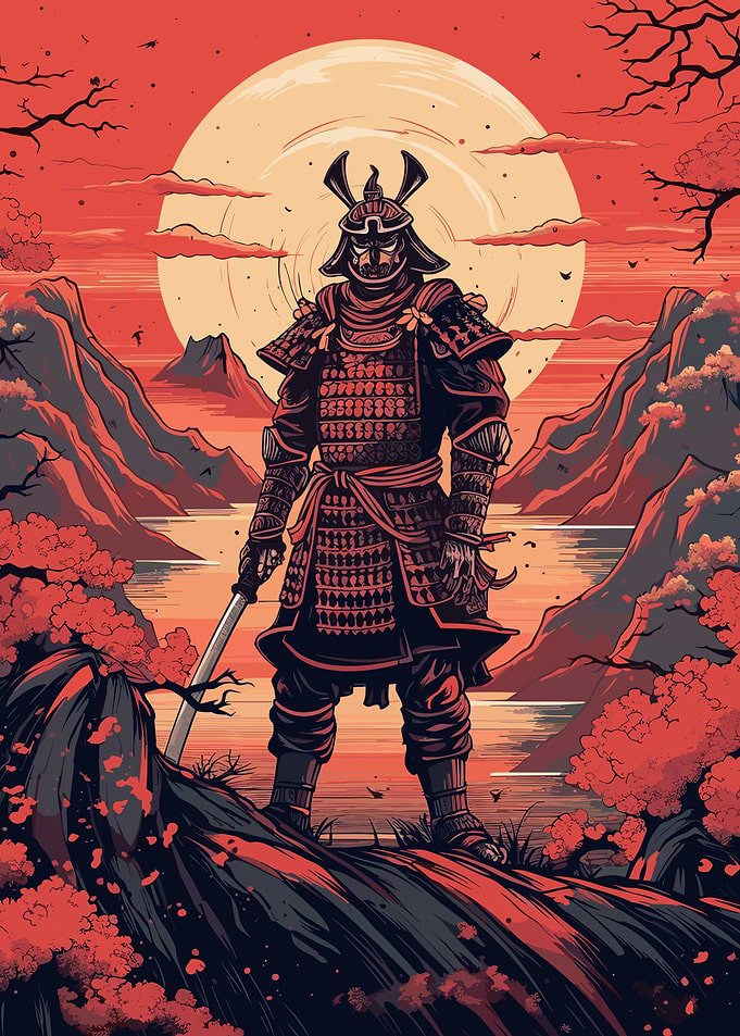 Japanese Samurai Art