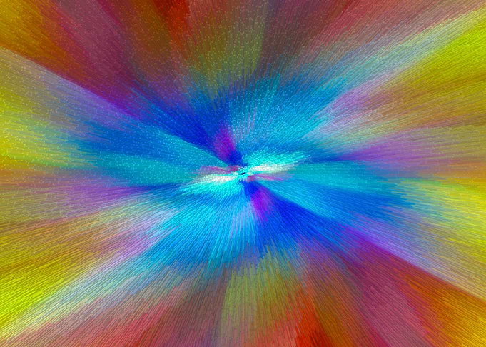 anime fractal background