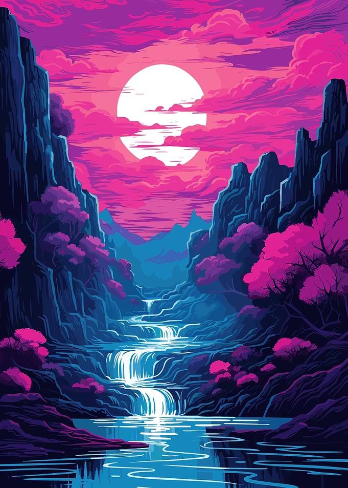 Cherry Blossom Japan Art
