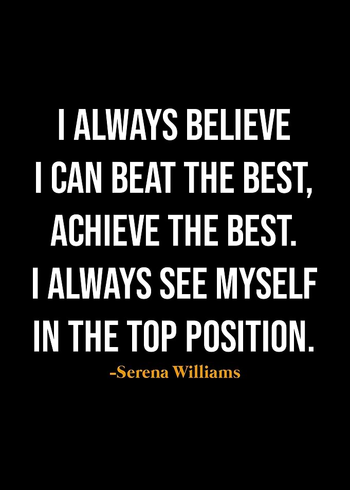 Serena Williams quotes