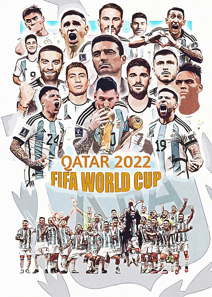 Argentina Messi Poster