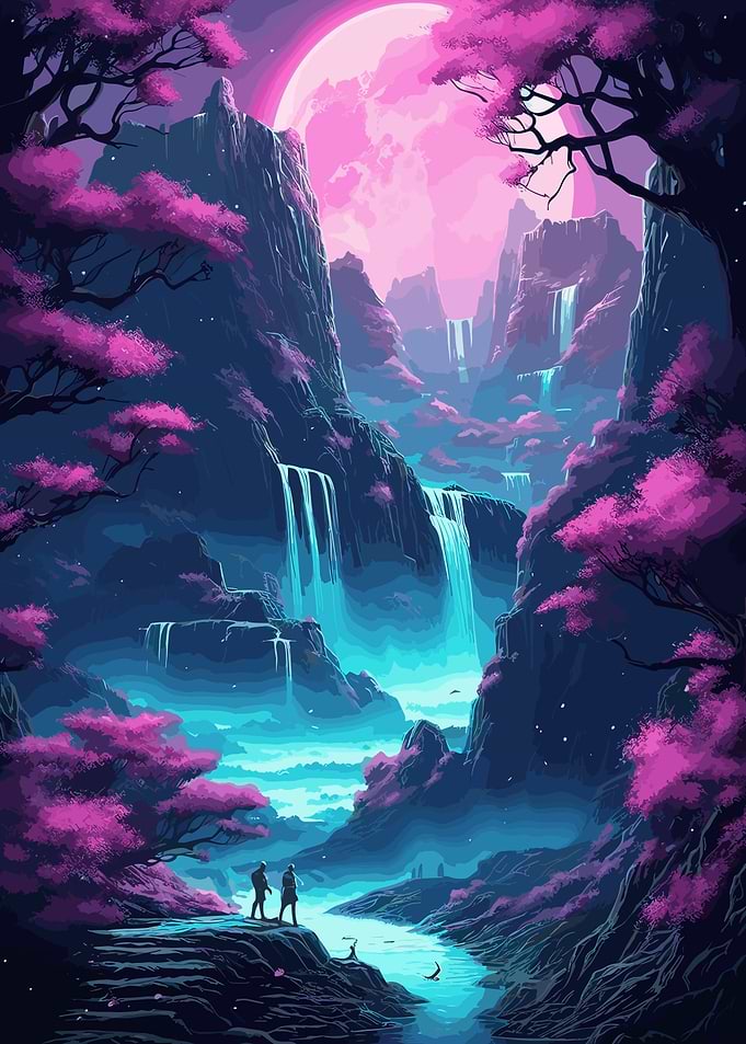 Cherry Blossom Japan Art