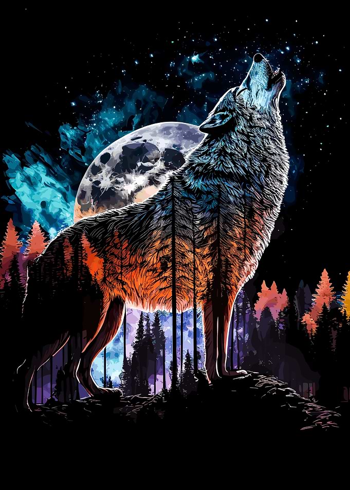 Wolf Watercolor