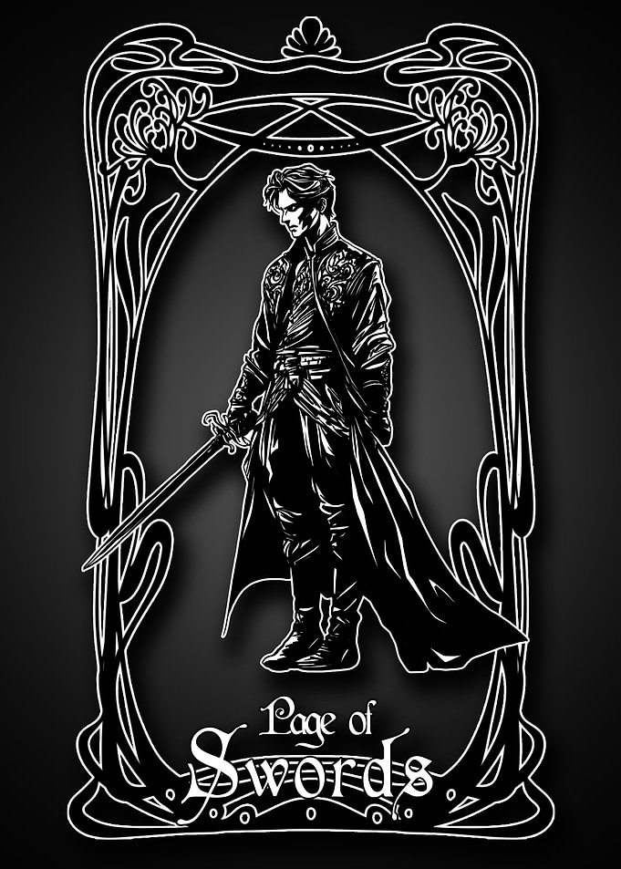 Tarot Page of Swords