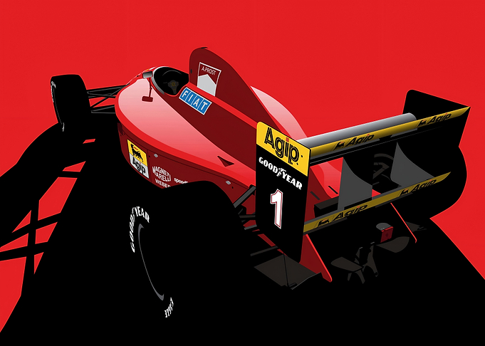 FERRARI F1 641 ALAIN PROST