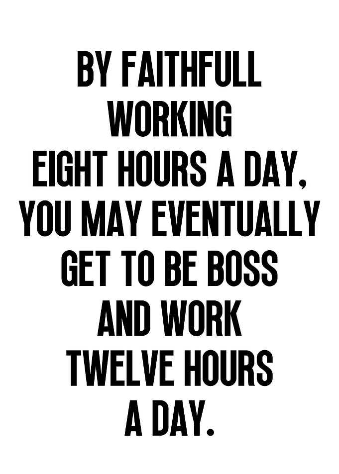 Work Demotivation