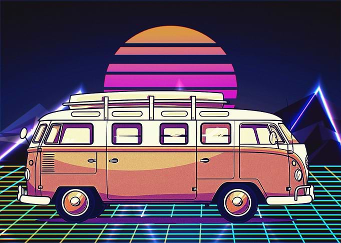 Minivan Retro