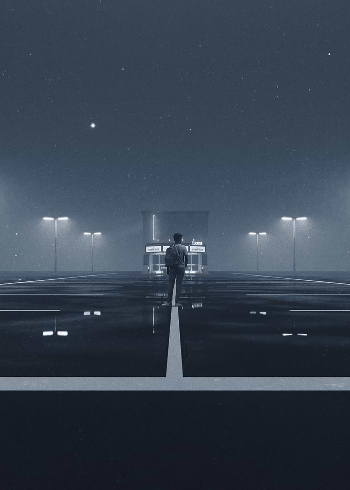 Cinema 3D Surrealism Art