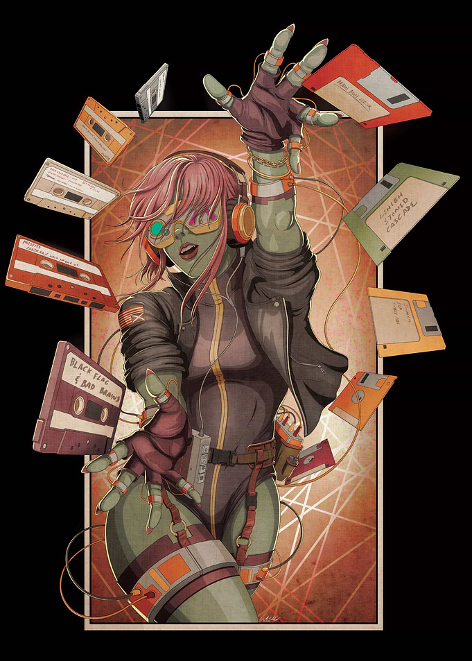 Cyberpunk NetRunner