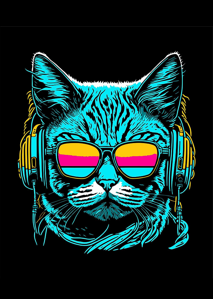 Animal Retro Cats