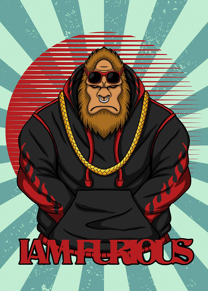 Furious Bigfoot