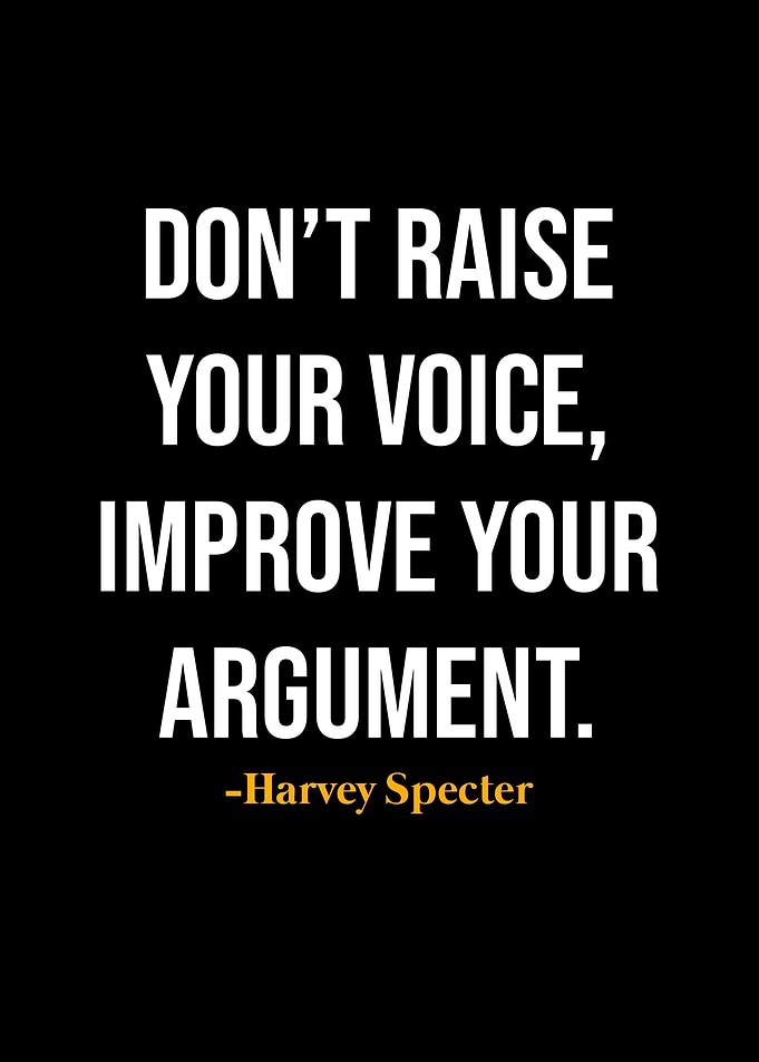 Harvey Specter Quote