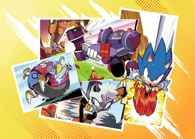 Sonic and Robots